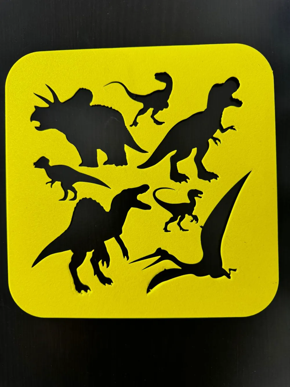 Estêncil de Dinossauro - Modelo gratuito para impressão 3D - MakerWorld, image size:1000x1333