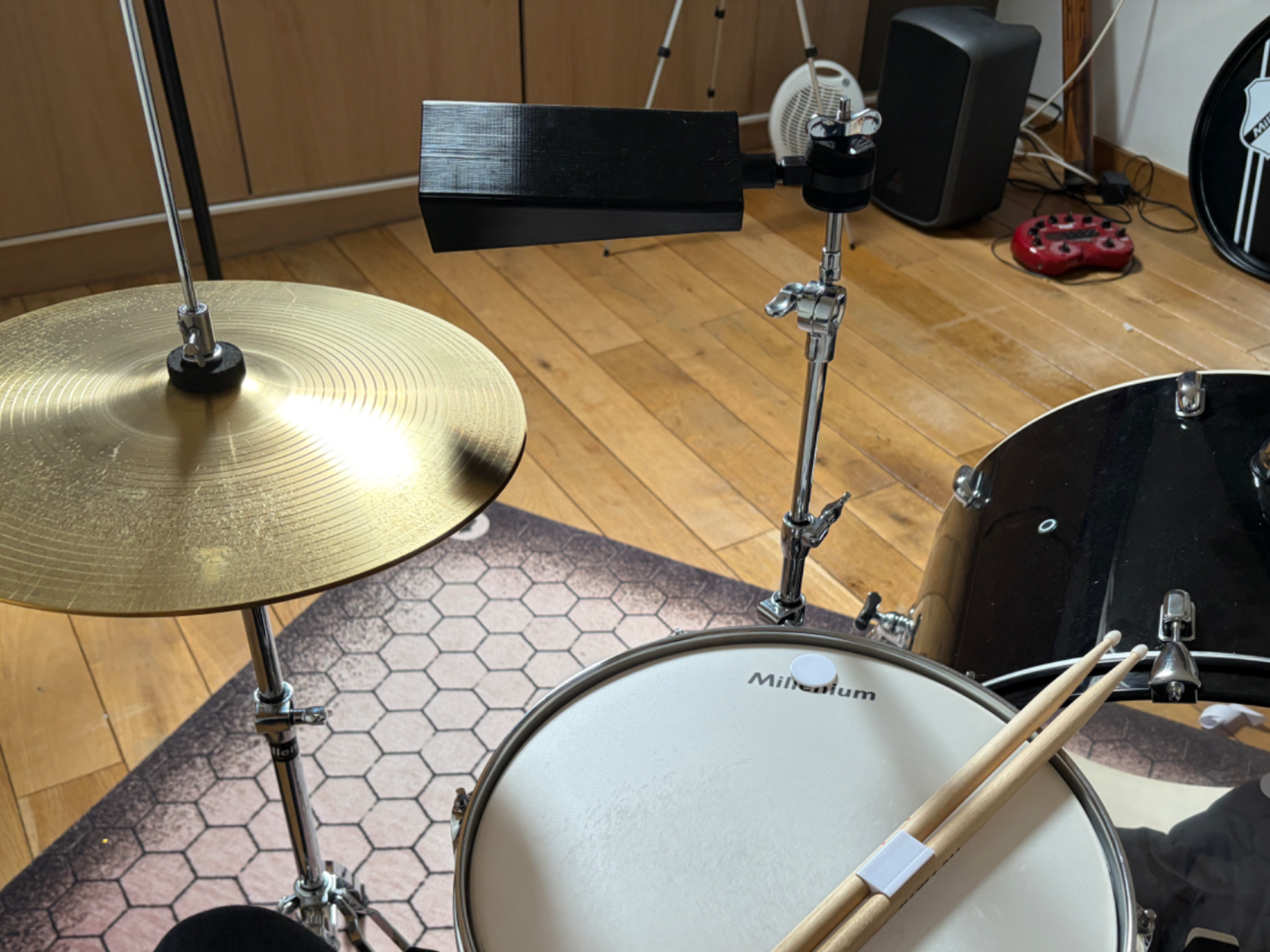 3D printed Cow bell for drummers.