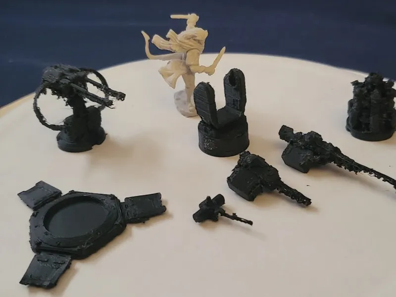 Helldivers 2 Sentries + HMG + Shield Gen posable