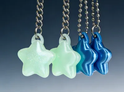 Five-pointed Star Pendant/Star Keychain (Five-pointed star keychain pendant)