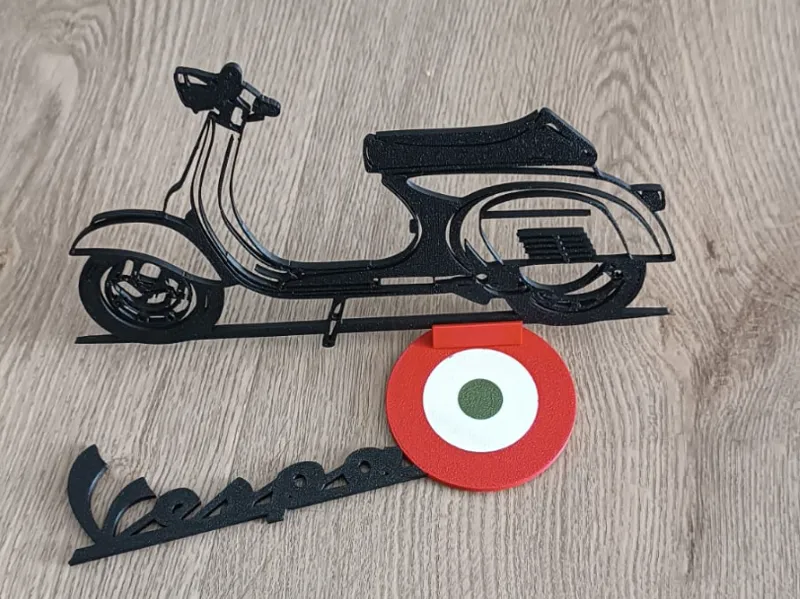 vespa con base