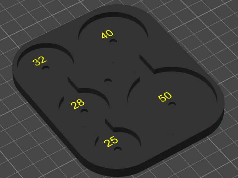 Base Magnetizer 4mm Magnets & 32mm Resize
