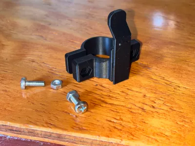 Handlebar USB charger mount