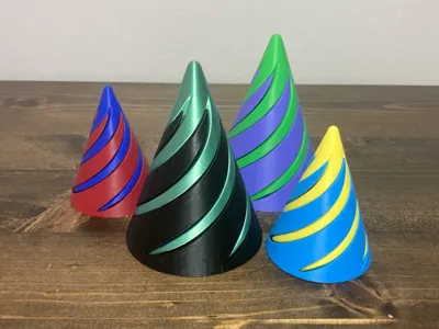 Impossible Passthrough Cone Fidget
