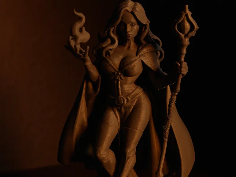 DND – Flamebound Arcane Witch