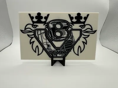 Scania V8 Sign