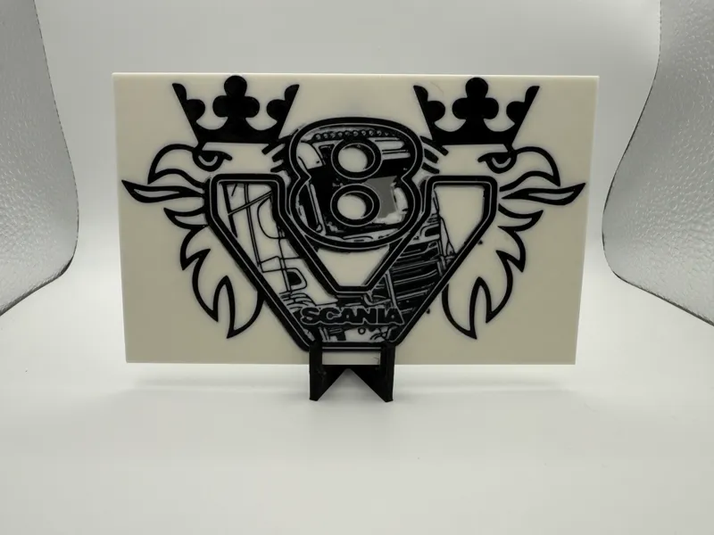 Scania V8 Sign