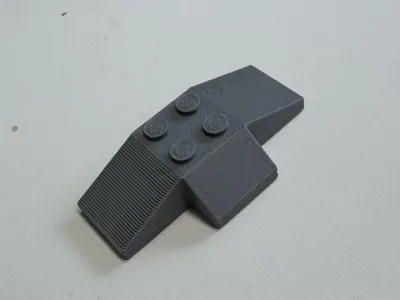Iego Slope Brick Triple Wedge + Technic Pin Hole
