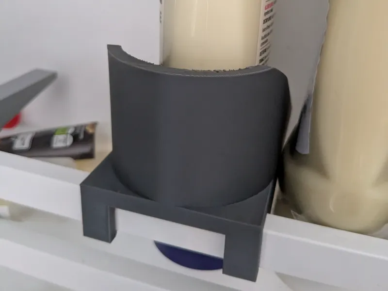 fridge door condiment support