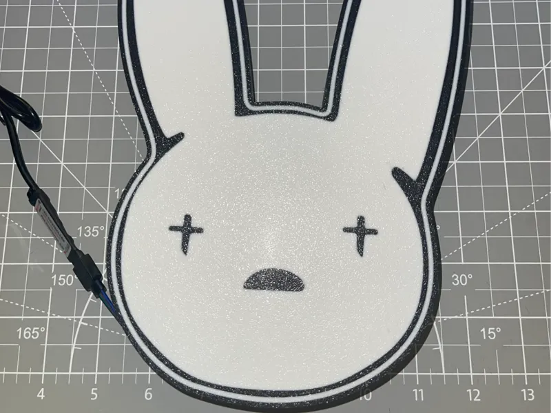 Bad bunny bunny ( light box)