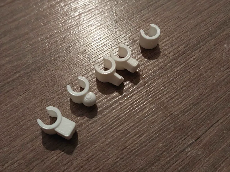 Cable clippers with shapes