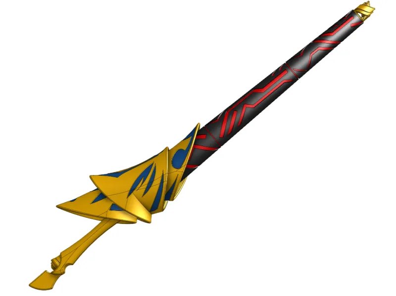 Gilgamesh's Sword of Rupture(Fate Stay Knight)