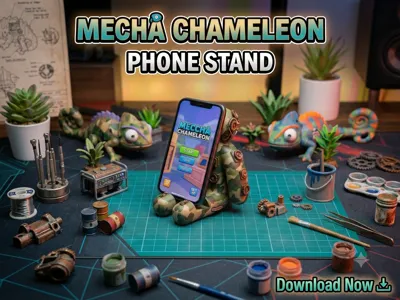 Meccha Chameleon Phone Stand