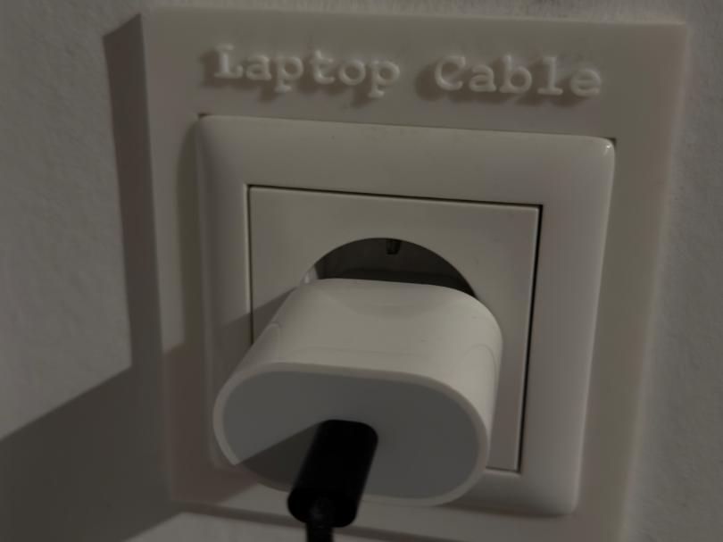 Socket Label Frame