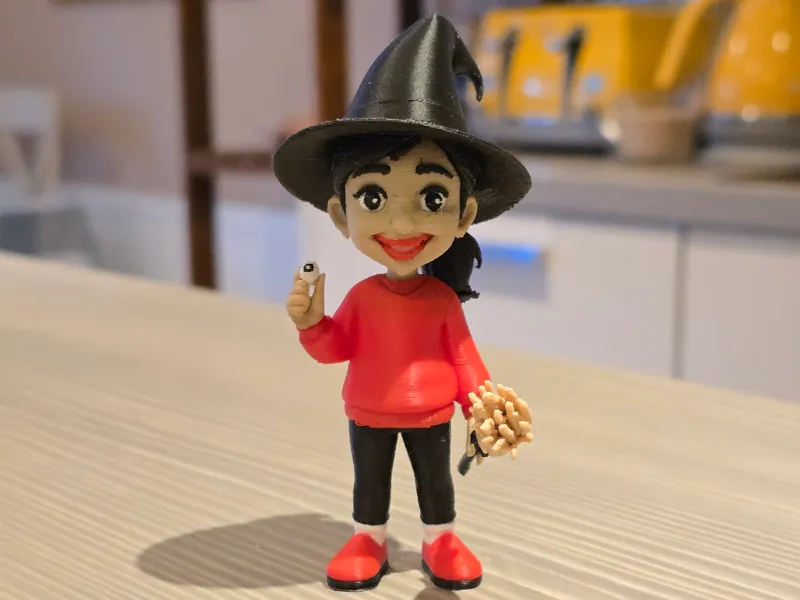Little Witch with Broom