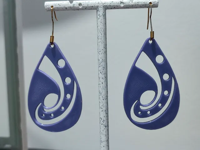 Aretes Gotas de Energía