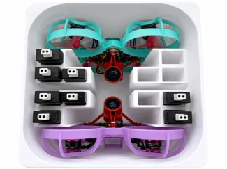 Box for Two Microdrones (TinyWhoop 65mm)