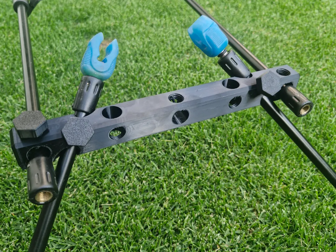 Modular Black Rod Modular Fishing Rod Pod & Buzz Bar System - Free 3D Print Model ...
