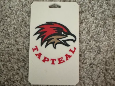 Badge Holder Hawks 