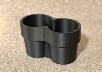 Soporte: Fiat 500 / Abarth Cup Holder Extender — vista de referencia 4