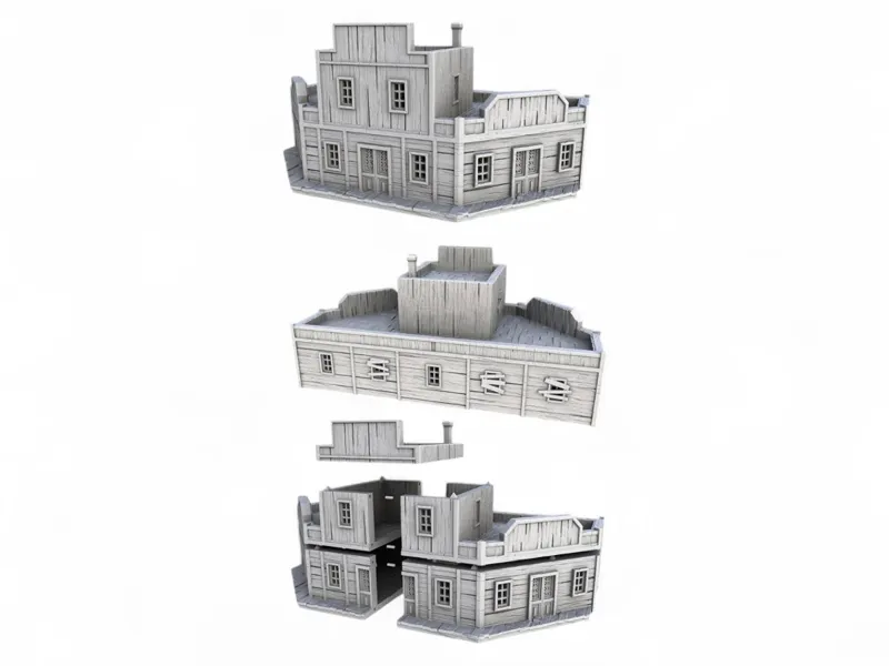 Wildwest-Serie  /  Haus 10
