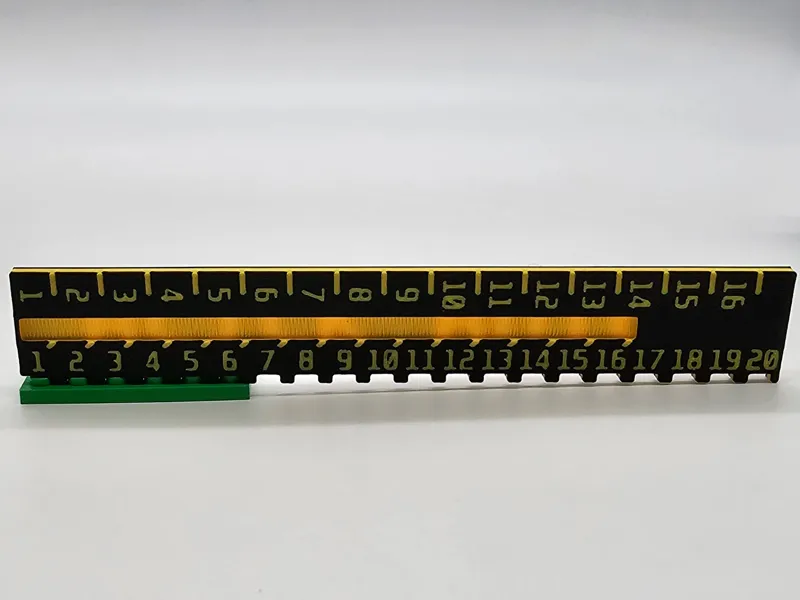 Brick Ruler for 8mm brick systems
