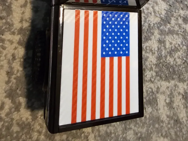 TRX4M Tonneau Cover - American Flag