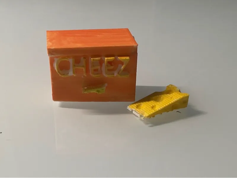Cheez with box and lid!!!!!!!