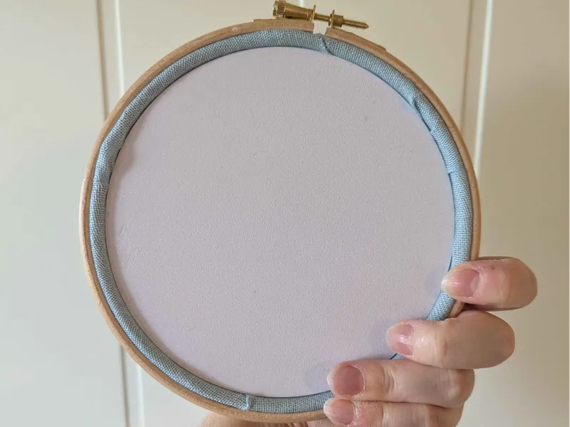 15cm / 6in embroidery hoop back plate