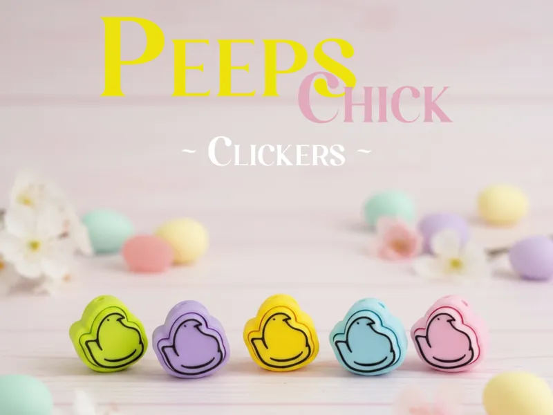 Peeps Chick Clicker Fidget