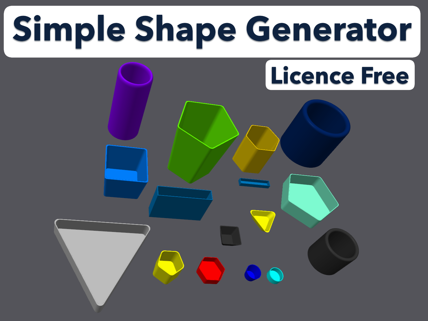 Simple Shape Generator - Customise 