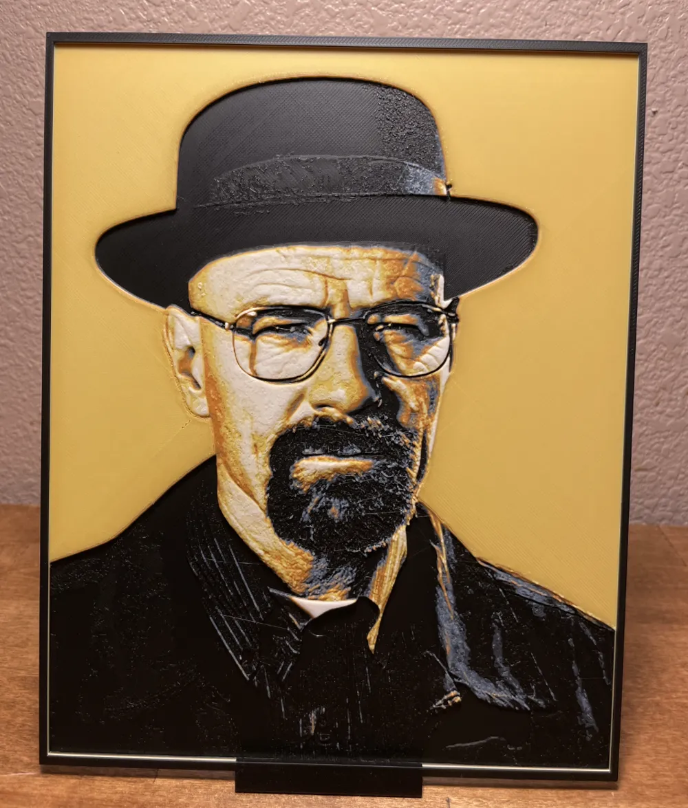 Hueforge - Breaking Bad - Heisenberg