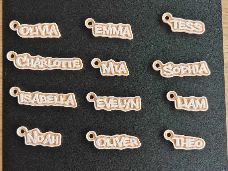 Parametric Keychain batch generator - Kumiko