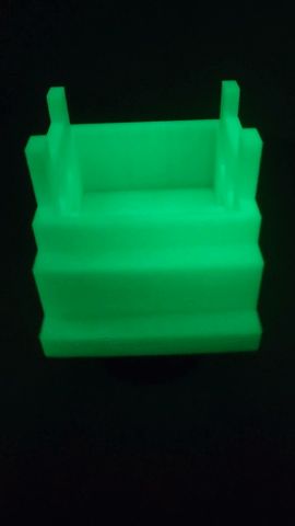 Glow in the dark Space invaders desk organizer
