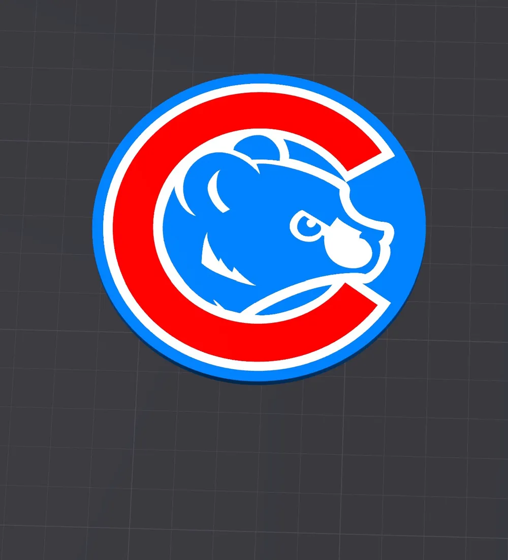 Chicago Cubs Coasters - Free 3D Print Model - MakerWorld