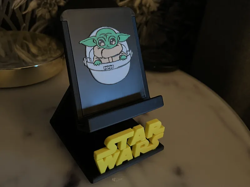 Baby Yoda Phonestand - Front piece