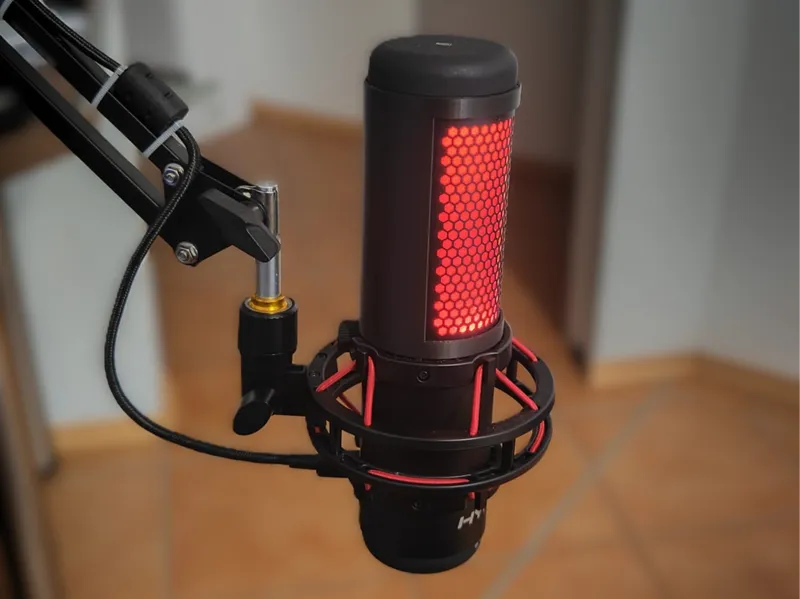 Rückabdeckung Hyper X Quadcast Mikrofon