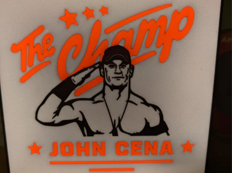 John Cena Lightbox  (USB-C)