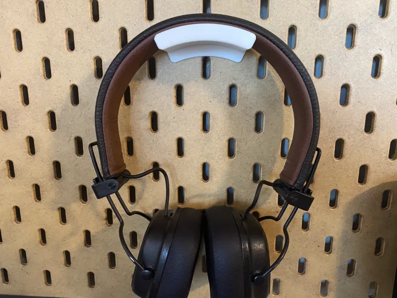 IKEA Skadis Pegboard Headphone Holder