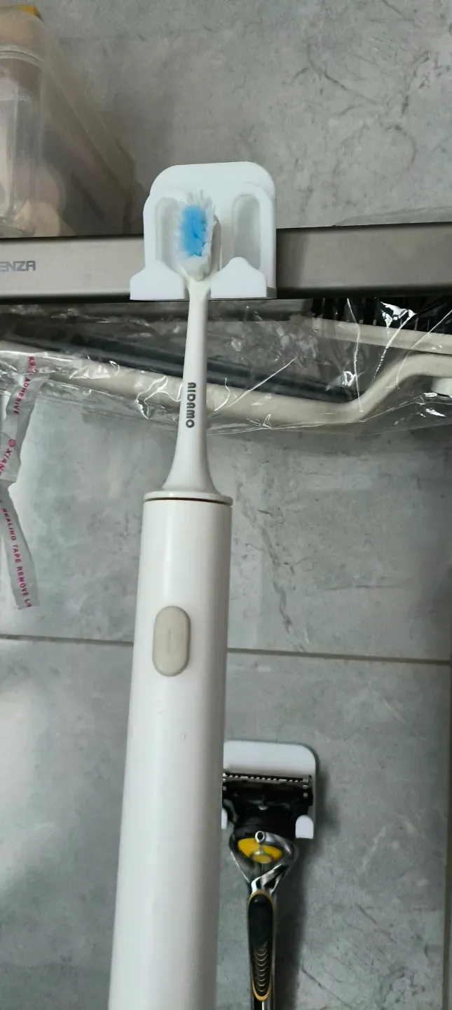 Toothbrush holder with cup rest and hook, Xiaomi, electric toothbrush ...