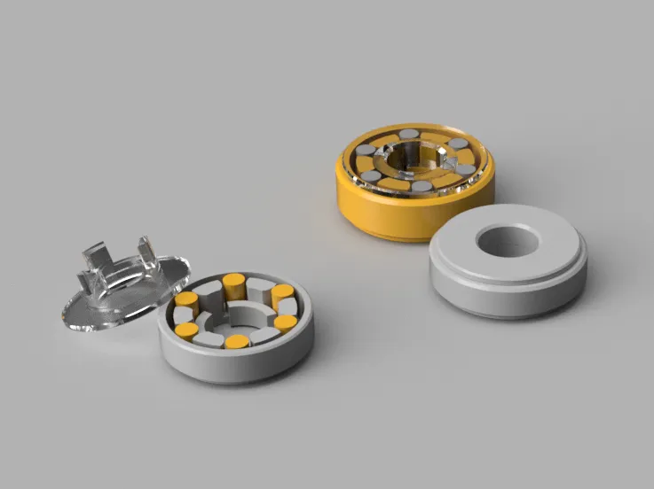 Filament Roller Bearing - Customizable Model
