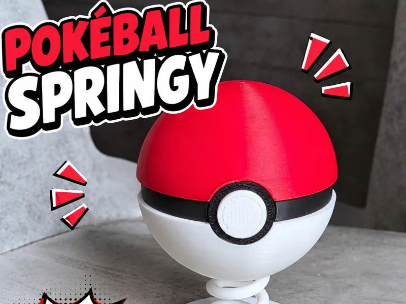 Pokeball Springy