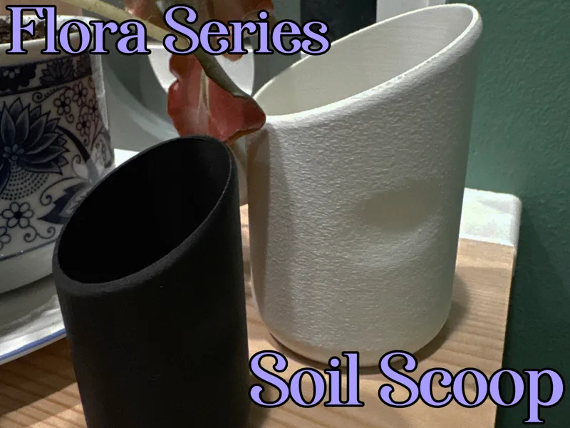 Ergonomic Soil Scoop