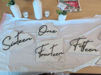 Table Numbers (1-14)