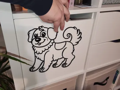 Wall Art Dog