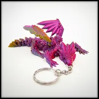 Keychain / 4 colors / 0.2mm layer, 2 walls, 15% infill