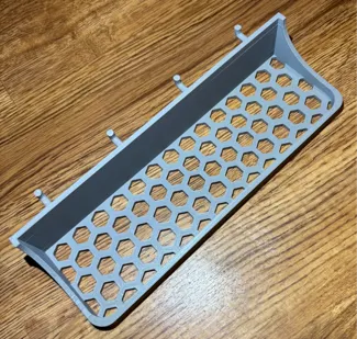 8 Inch Pegboard Shelf 