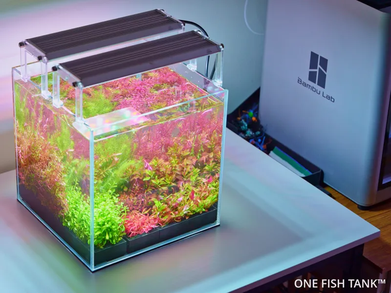 Modular Planted Floor by One Fish Tank