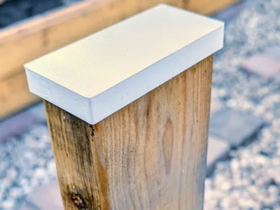 2x4 end cap top/btm