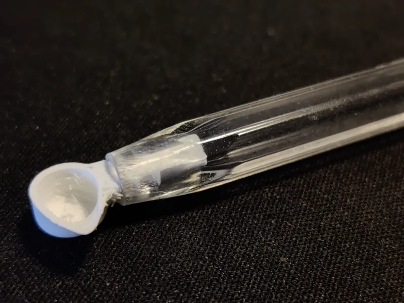 BIC pen Powder Applicator / Scoop / Lab Spoon 